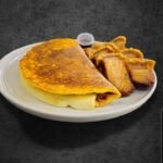 Cachapa con Queso y Lomo